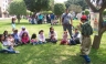 Niños rinden homenaje a Santa Rosa de Lima con lectura al aire libre