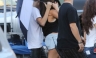 Justin Bieber visita a Selena Gómez en el set de Feed The Dog [FOTOS]