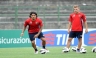 Juan Vargas realizó su primer entrenamiento con el Génova [FOTOS]