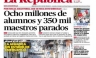 Conozca las portadas de los diarios peruanos para hoy domingo 2 de setiembre