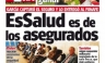 Las portadas de los diarios peruanos para hoy viernes 7 de setiembre