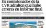 Las portadas de los diarios peruanos para hoy domingo 9 de setiembre