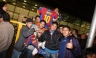 Más de mil hinchas peruanos esperaron en el aeropuerto a Lionel Messi y a la selección Argentina [FOTOS]