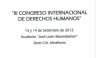 Ricardo Sánchez Serra expondrá en el III Congreso Internacional de Derechos Humanos: 'Derechos Humanos en el Sáhara Occidental'