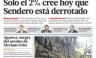 Las portadas de los diarios peruanos para hoy domingo 16 de setiembre