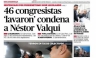 Conozca las portadas de los diarios peruanos para hoy jueves 20 de setiembre