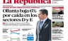 Conozca las portadas de los diarios peruanos para hoy domingo 23 de setiembre