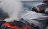 [FOTOS] Hombre arriesga su vida para tomar imágenes de un volcán