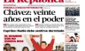 Conozca las portadas de los diarios peruanos para hoy lunes 8 de octubre