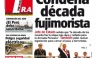 Las portadas de los diarios peruanos para hoy martes 9 de octubre