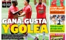 Las portadas de los diarios deportivos para hoy martes 9 de octubre