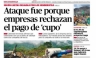 Conozca las portadas de los diarios peruanos para hoy miércoles 10 de octubre
