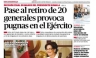 Conozca las portadas de los diarios peruanos para hoy jueves 25 de octubre