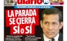 Conozca las portadas de los diarios peruanos para hoy sábado 27 de octubre