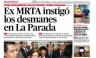 Conozca las portadas de los diarios peruanos para hoy miércoles 31 de octubre