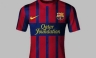 Así sería la camiseta del Barcelona para el 2013