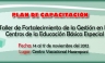 Ministerio de Educación fortalece la Gestión en los Centro de Educación Básica Especial