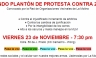 Segundo plantón de protesta contra Juan Carlos Zurek