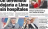 Conozca las portadas de los diarios peruanos para hoy jueves 15 de noviembre