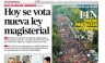 Conozca las portadas de los diarios peruanos para hoy jueves 15 de noviembre