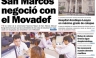 Conozca las portadas de los diarios peruanos para hoy viernes 16 de noviembre