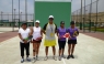 Duplas campeonas en el Campeón de Campeones de Paleta Frontón