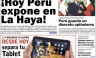 Conozca las portadas de los diarios peruanos para hoy lunes 3 de diciembre
