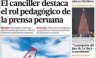 Las portadas de los diarios peruanos para hoy domingo 9 de diciembre