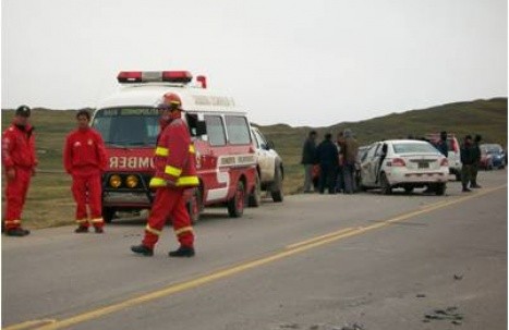 Accidente en la Carretera Central deja un niño muerto y cinco heridos