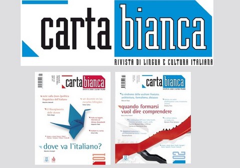 Presentan revista italiana cultural 'Carta Blanca'
