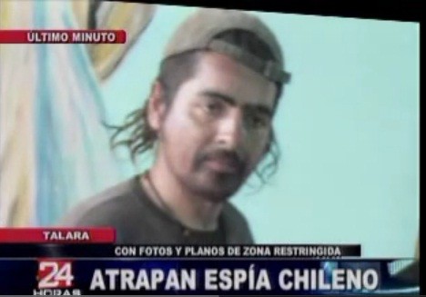 Chile descarta vínculo con presunto espía detenido en Talara