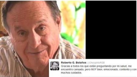 Roberto Gómez Bolaños: 'Me encuentro cansado, pero bien'