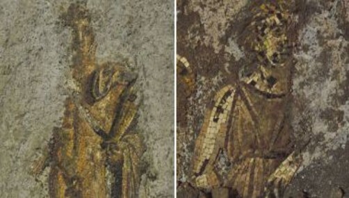 Descubren mosaico de la época de Jesús en el Coliseo Romano