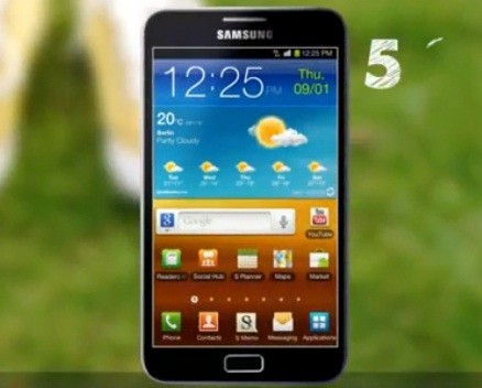 Galaxy Note, el móvil-tableta de Samsung