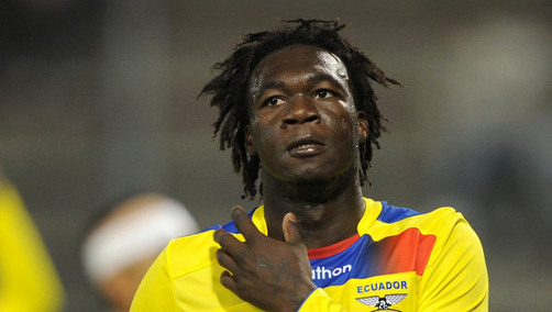 Felipe Caicedo es la primera baja de Ecuador