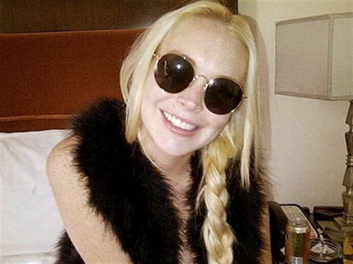 Lindsay Lohan agradece por el 'zoom'