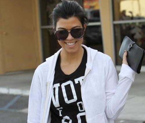 Kourtney Kardashian, después de anunciar su embarazo, se va de compras