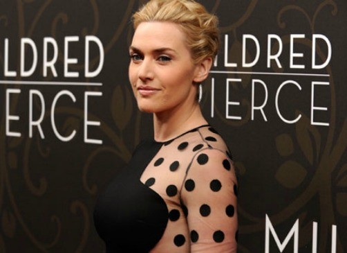 Kate Winslet usa un maquillaje discreto