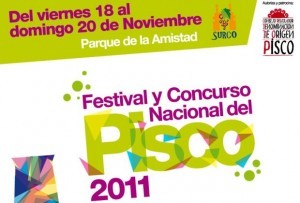 Resultados Oficiales del Concurso Nacional del Pisco 2011