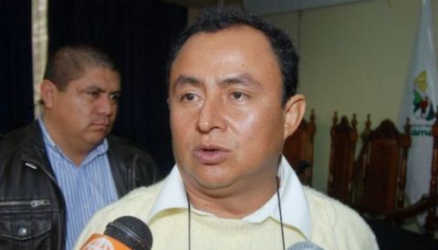 Gregorio Santos: 'El agua de Cajamarca es de los cajamarquinos'