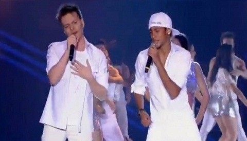 Neymar cantó 'Ai Se Eu Te Pego' con Michel Teló