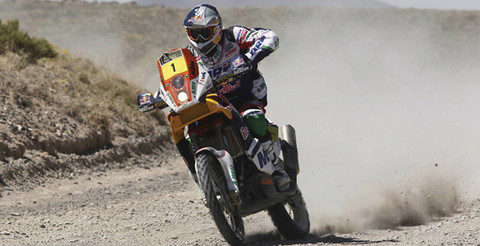 Marc Coma gana segunda etapa del Dakar en motos