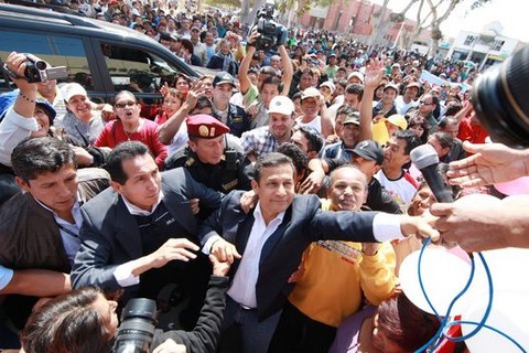Ollanta Humala lanza el programa 'De mi tierra, un producto' en Huarochirí