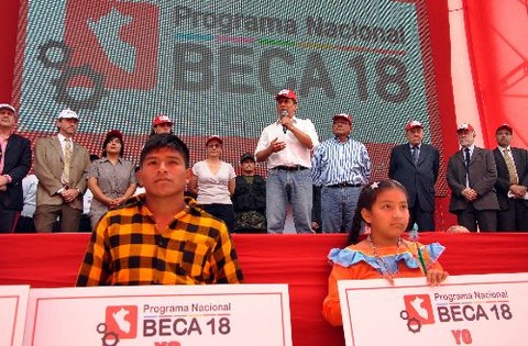 Gobierno peruano: Beca 18 tendrá presencia en todas las regiones del país
