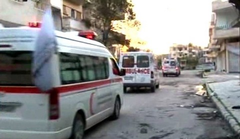 Siria: Evacuarán a heridos y llevarán atención médica a Homs