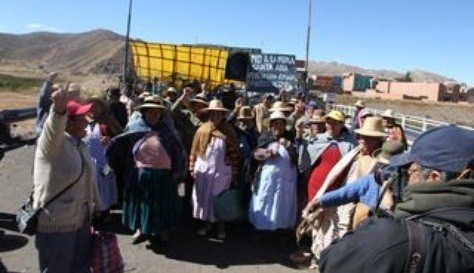 Comerciantes en Puno anuncian paro de 48 horas