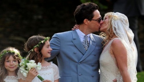 Kate Moss se casó con el rockero Jamie Hince