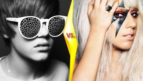 Lady Gaga superó a Justin Bieber en Twitter