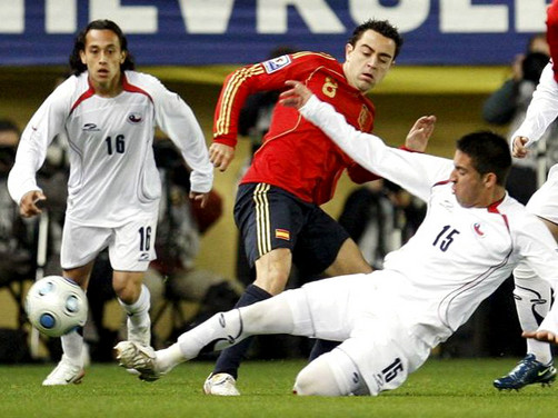 España le voltea el partido a Chile 3 a 2