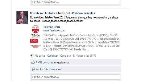 Profesor Jirafales vuelve a pedir apoyo para la Teletón 2011